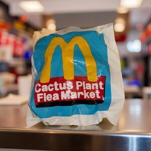 2022 Grimace McDonalds Adult Happy Meal Cactus Plant Flea Market UNOPENED